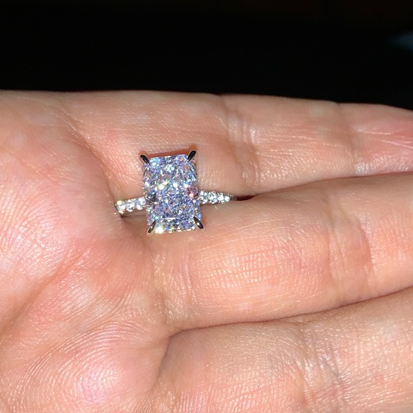 2ct Radiant Cut Ring - Picture 13 of 15